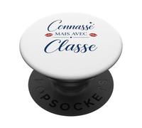 Connasses mais avec rôle Idée Amie Copine Connasse PopSockets PopGrip Adhésif