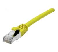 CONNECT 0.15 m en cuivre RJ45 Cat. 6 A S/FTP LSZH Snagless Patch Cord - Jaune