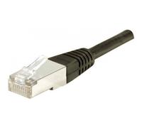 CONNECT 0,30 m Cuivre/Aluminium RJ45 Cat. 5e F/UTP Patch Cordon - Noir