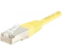 CONNECT 0.30 m en cuivre/Aluminium RJ45 Cat. 6 F/UTP Patch Cord - Jaune