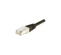 CONNECT 0.30 m en cuivre RJ45 Cat. 6 A F/UTP Patch Cord - Noir