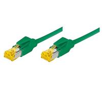 CONNECT 0.30m Full Copper RJ45 S/FTP Cat 6a LSOH Snagless Patch Cable - Vert