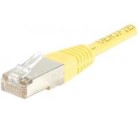 CONNECT 0,50 m Cuivre/Aluminium RJ45 Cat. 5e F/UTP Cordon Patch - Jaune