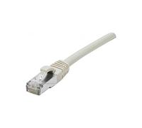 CONNECT 1,50 m Cuivre RJ45 Cat. 6 a S/FTP LSZH avec Protection Anti Coupure pour Cordon Patch - Gris
