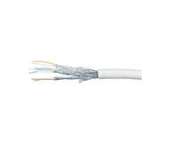 Generique Câble multibrin S/FTP Cat6A – Gris 100 m