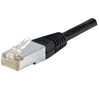 DEXLAN Cordon RJ45 catégorie 6A F/UTP noir - 2 m