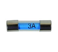 Connect 30504 Mini Glass Radio Fuses 3A, 100pc