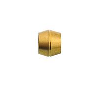 Connect 31148 Brass Olive Barrel 6mm 100pc