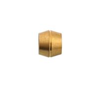 Connect 31149 Brass Olive Barrel 8mm 100pc