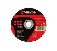 Connect 32144 Abracs Extra Thin Flat Cutting Discs 100mm x 1.0mm 10pc