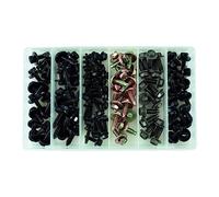 Connect 35993 Assorted Metal Body Screw Trim Fasteners 100pc