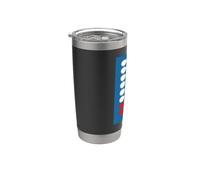 Connect 4 Gobelet isotherme en acier inoxydable double paroi