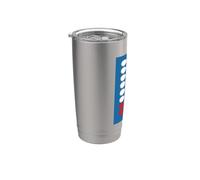 Connect 4 Gobelet isotherme en acier inoxydable double paroi
