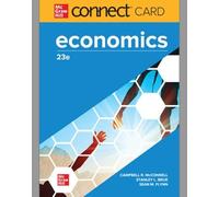 Connect Access Code Card for Economics, 23rd edition