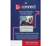 Connect Access Code Card for Educational Psychology, 8th edition