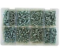 Connect atelier consommables 35001 Assortiment de vis auto-taraudeuses Pozi Pan taille: 8-12, Coffret de 330