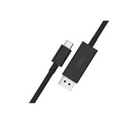CONNECT - Câble adaptateur - 24 pin USB-C (M) pour DisplayPort (M) - DisplayPort 1.4 - 2 m - support 4K, support 8K - noir