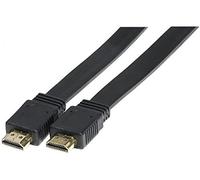 CONNECT Cordon Plat HDMI Haute Vitesse de 5 m - Noir