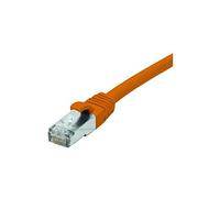 CONNECT cuivre 1 m RJ45 Cat. 6 LSZH Câble Patch avec Protection Anti Coupure pour - Orange