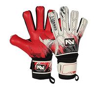 CONNECT Gants de Gardien de But Premium, Gants de Gardien de But à Forte Les Enfants, Les Jeunes et Les Adultes, Gants de Gardien de But pour l'entraînement au Football avec Support pour Les Doigts.