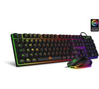 CONNECT IT BATTLE clavier + souris filaires, disposition CZ + SK, NOIR
