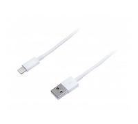 Connect IT ci-559 - Câble USB (USB A, Lightning, mâle/mâle, Droit, Droit, Blanc)