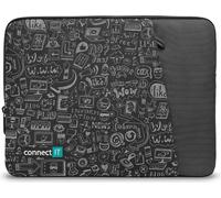 CONNECT IT DOODLE 15.6", noir