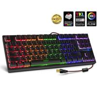 CONNECT IT NEO+ Clavier mécanique gaming compact, rétro-éclairage RGB, USB, (version CZ+SK)