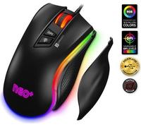 CONNECT IT NEO+ souris optique professionnelle avec logiciel, rétro-éclairage RGB, NOIR
