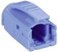 Connect Metz Connect 1401008206-E Housse de protection contre les plis pour connecteurs RJ45 Bleu 1401008206-E Capot passe-câble bleu 10 pc(s)