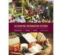 Connect Online Access for Accounting Information Systems 4th Edition