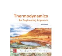 Connect Online Access for Thermodynamics: An Engineering Approach 10th Edition