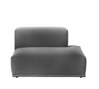 Muuto Connect open ended right gris clair 117x92cm