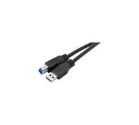 Connect Rallonge Cordon USB 3.0 A mâle vers B femelle 5 mètres - Noir