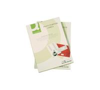Q-CONNECT Étiquettes adhésives 925204 – 2400 unités (100 feuilles) 6,6×33,9 mm coins arrondis