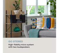 Connect System S chaîne stéréo + enceintes 20 W max Internet / DAB + noire