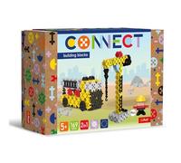 Connect Trefl Bricks de Construction Ensemble 2en1, Grue/Grue HDS - 169 Pièces : 164 Bricks + Figurine 5 Bricks de Construction, Jouet Créatif pour Adultes et Enfants à partir de 5 Ans