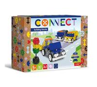 Connect Trefl Bricks de Construction Ensemble 3en1, Véhicules privilégiés - 161 Pièces : 156 Bricks + Figurine 5 Bricks de Construction, Jouet Créatif pour Adultes et Enfants à partir de 5 Ans