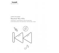 Connect with Words: Rewind 90s Hits: 50 Word Search Puzzles + 500 Words + 250 Iconic Songs | Music Trivia | 1990-1999 | All Ages