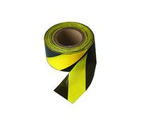 Connect Workshop Consumables 35364 Black & Yellow Barrier Tape 75mm x 500m Non Adhesive 1pc