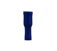 Connect Workshop Consumables 36876 Blue Female Bullet Terminal 5mm 10pc