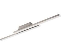 Connect.Z Panneau Led Connecté Fraioli-Z,Plafonnier Zigbee,Lampe De Plafond Contrôlable Par Appli Et Commande Vocale,Blanc Chaud - Froid,Rgb,Dimmable,Alu Nickel-Mat