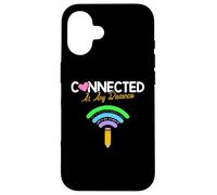 Connecté à n'importe Quelle Distance pour la rentrée Scolaire Coque pour iPhone 16