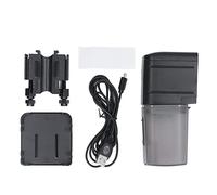 Connected Automatic Fish Feeder | Intelligent APP & Voice Control for Fish Tank | Remote Timing Food Container/Flakes/Pellets | Built - in Memory Chip, USB Powered