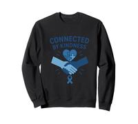 Connected by Kindness Autism Awareness Design Sweatshirt