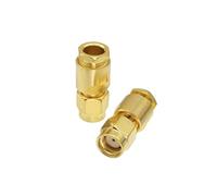 Connecteur 10pcs RP-SMA Pince mâle compatible with RG58 RG142 LMR195 RG400 Coaxial