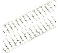 Connecteur 2.54mm 1 2 * 2/3/4/5/6/7/8/9/10/20P, connecteur simple et Double rangée, coque, broche de câble de cavalier(100PCS TJC8-TA)