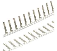 Connecteur 2.54mm 1 2 * 2/3/4/5/6/7/8/9/10/20P, connecteur simple et Double rangée, coque, broche de câble de cavalier(100PCS TJC8-T-D)