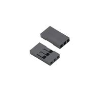 Connecteur 2.54mm 1 2 * 2/3/4/5/6/7/8/9/10/20P, simple et double rangée, prise de coque, câble de raccordement, borne à broche(50PCS 3PIN)