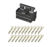 Connecteur 20 broches voiture avec bornes étanches isolées 20 broches | Prise de harnais de câbles pour voiture, SUV, camping-car, camion, pickup, camionnette, remorque, camion et moto